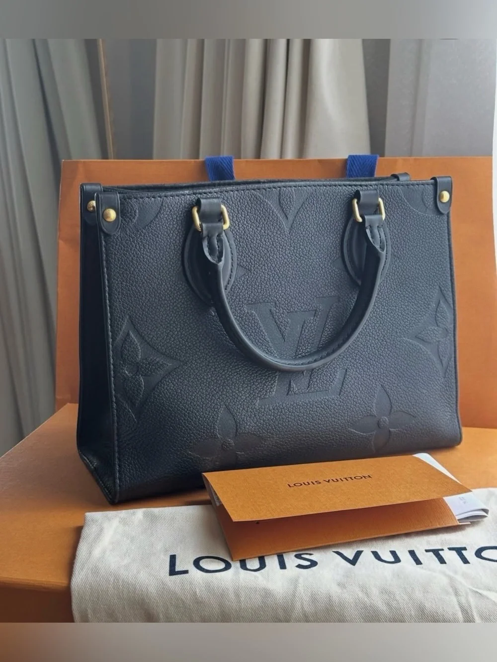 Louis Vuitton OnTheGo Tote Monogram Empreinte Giant PM